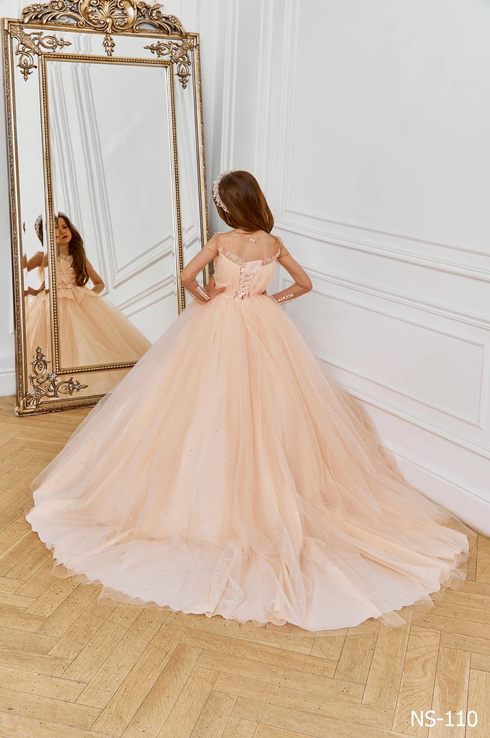Pink Tulle Dress For Little Bridesmaid(Pink Tulle Dress For Little Bridesmaid) 2 Pink Tulle Dress For Little Bridesmaid(Pink Tulle Dress For Little Bridesmaid) - Image 2